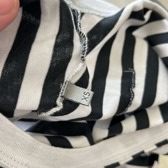 Dior SS 07 Striped Tank Top PFW Made Italy Hedi Slimane - Picture 8 of 10